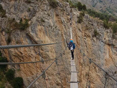 Via ferrata  -  Harmonie Escalade Provence