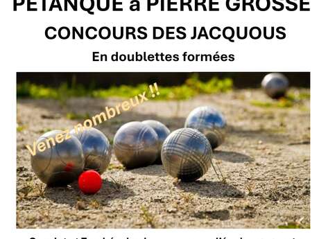 Concours de pétanque en doublettes fermées