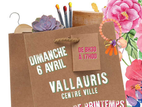 Braderie de printemps à Vallauris