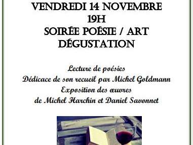Soirée Poésie, art et dégustation