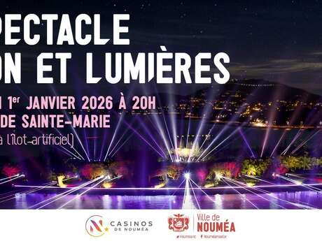 New Year's Eve sound and light show