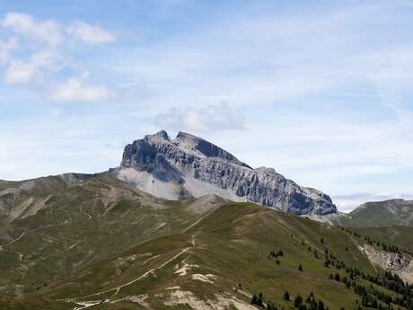 Rochegrand depuis le Col d'Allos