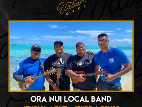 Ora nui local band en concert - Urban Café