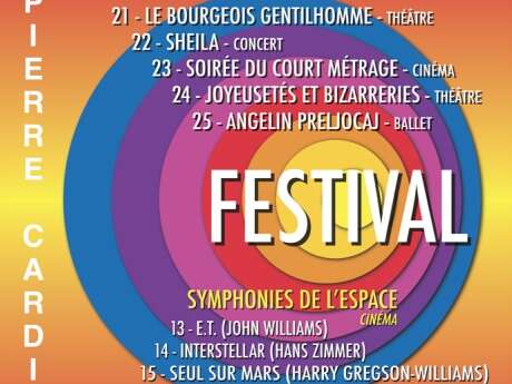 Festival Pierre Cardin "cinéma"