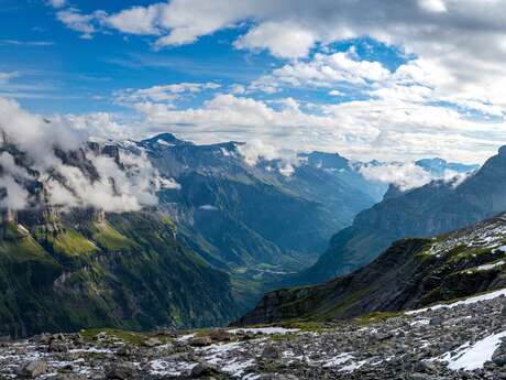 Walking itinerary : Tour des Dents Blanches