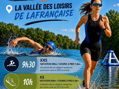 Aquathlon La Valada à Lafrançaise