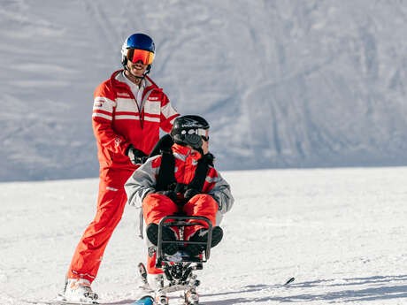 Handi ski avec l'esf