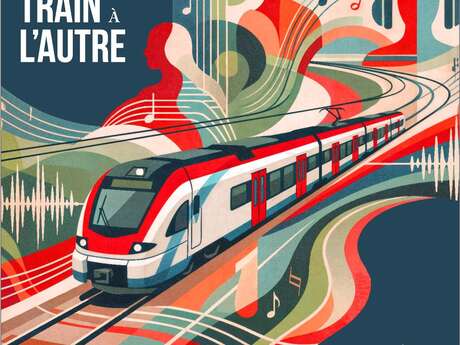 Von einem Zug zum anderen