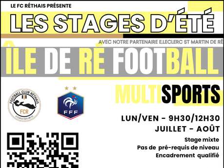 Stage de football jeune par le Football Club Réthais
