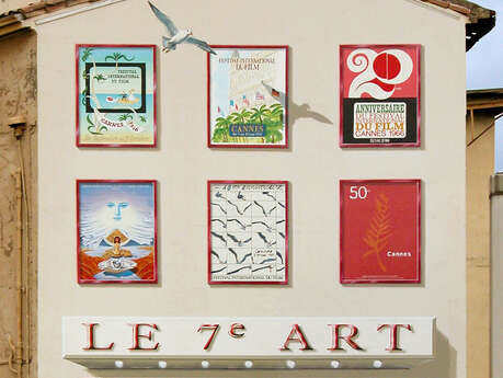 Mur peint "Le 7e Art"