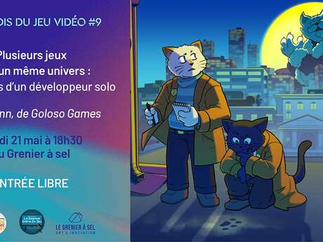 Les jeudis du jeu vidéo #9 -  Plusieurs jeux dans un même univers : Le parcours d’un développeur solo