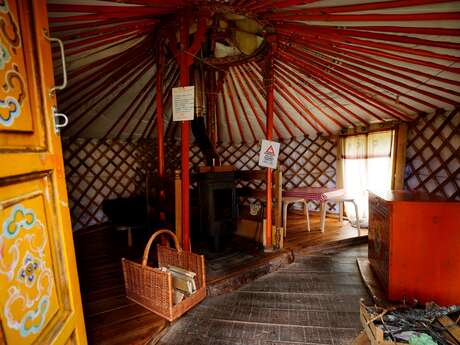 Yurts and Tipis in winter - Nordic getaway