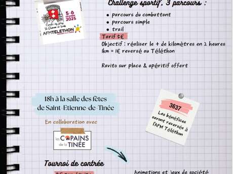 Téléthon Tournoi de contrée et loup-garou