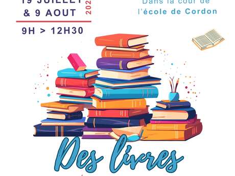 Braderie de livres avec la Bibliothèque