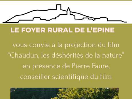 Projection conférence "Chaudun, les déshérités de la nature"