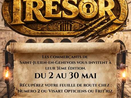 Chasse au trésor des commerçants de Saint-Julien-En-Genevois