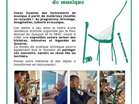 Atelier de lutherie sauvage