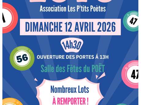 Loto de l'association Les P'tits Poètes