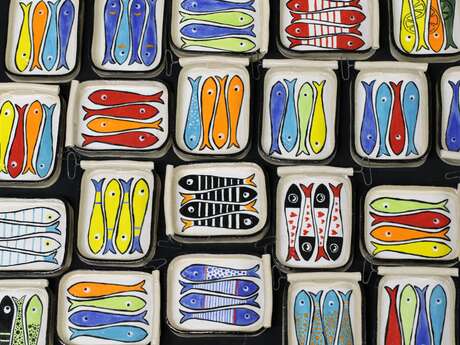 Ceramosa Mouettes et Sardines - Guilvard Fanny