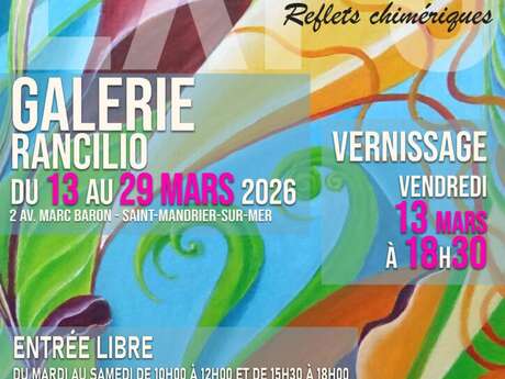 Ausstellung - "Reflets chimériques" von Ghislaine Seguin