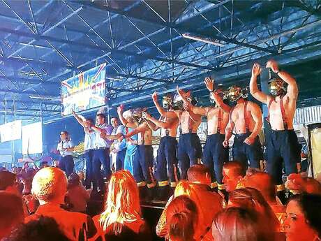 Bal de l'Amicale des sapeurs pompiers de Menton