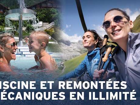 All inclusive Pass Grand-Bo stay : unlimited access to swimming pool and lifts