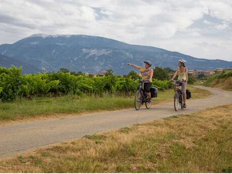 VAISON-LA-ROMAINE  - Les villages Médiévaux à vélo