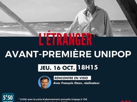 Cinéma - Avant-première Unipop - L'Etranger
