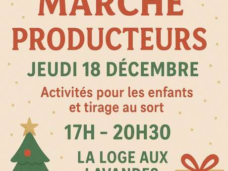Les apéros paysans de la Loge - avec marché de Noël