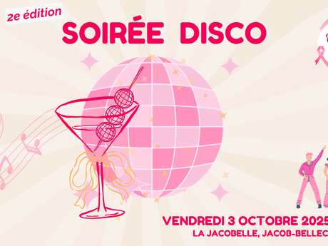 Soirée Disco au profit d’Octobre Rose à Jacob-Bellecombette