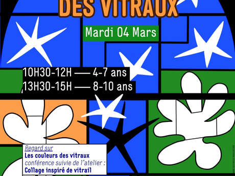 Les couleurs des vitraux - conférence/atelier