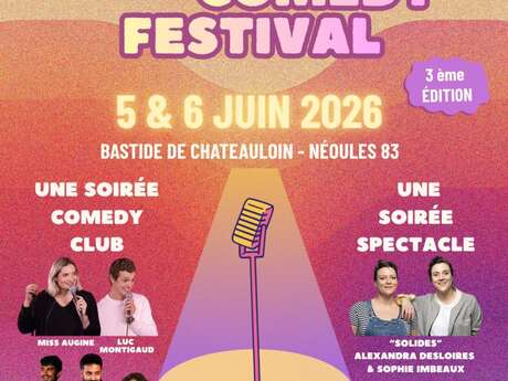 Néoules comedy festival : stand-up