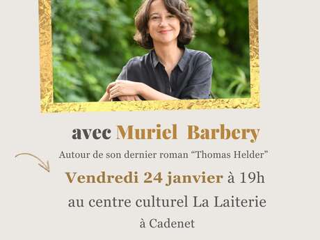 Rencontre auteur et dédicaces avec Muriel Barbery