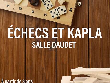 Échecs et Kapla Échecs et Kapla