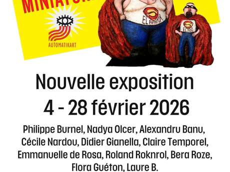 Expo de réouverture à La Galerie Miniature