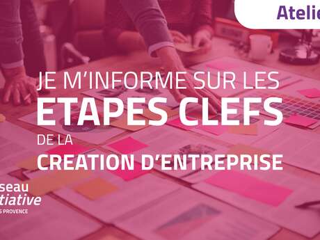 Atelier - Je m'informe sur les étapes clés de la création d'entreprise !