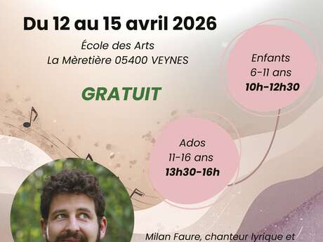 Stage de chant choral