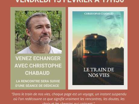 Rencontre avec Christophe Chabaud, écrivain