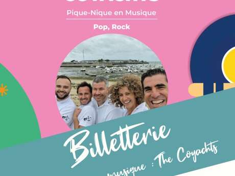 Pique-nique musical  : Coyachts - musique pop, rock | Les Estivales