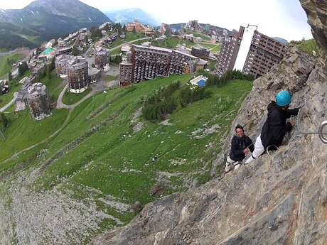 Les Gets Aventure-Sortie  via-ferrata