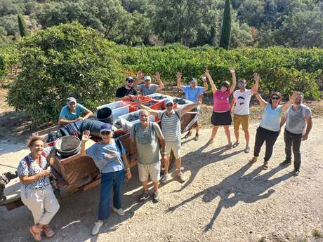 Journée découverte des vendanges au Château Pas du Cerf
