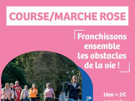 Marche, course Rose à Pontcharra