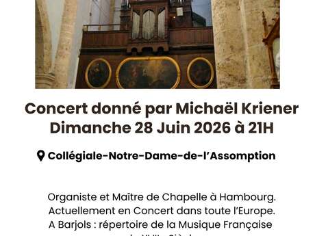 Concert : Michael Kriener - musique classique
