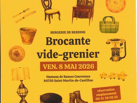 Brocante et vide-grenier