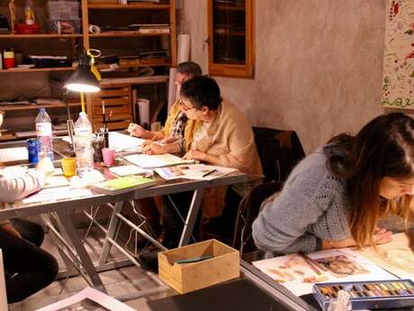 Ateliers d'arts plastiques pour les adultes et ados + de 12 ans