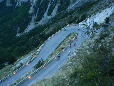 Montée cycliste du Col du Noyer