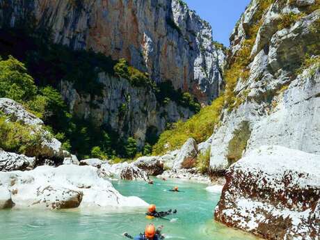 Canyoning & rando aquatique avec les Guides du Verdon