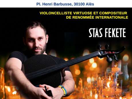 Concert aux chandelles - Les 3 univers du violoncelle- Stas Fekete