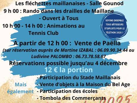 Téléthon Maillane 2025