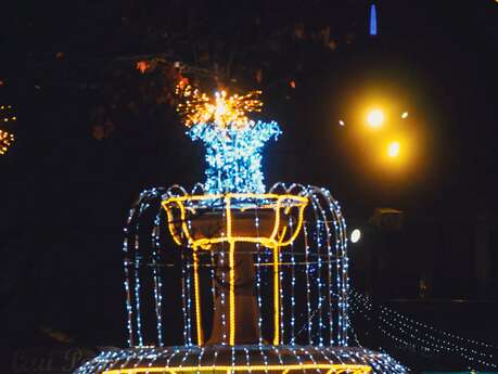 Lancement des illuminations de Noël